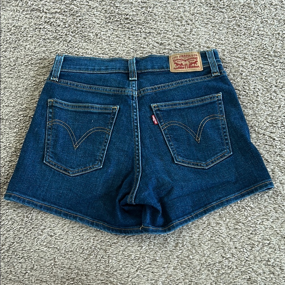 Levi's Blue Jean Shorts Classic Denim Style